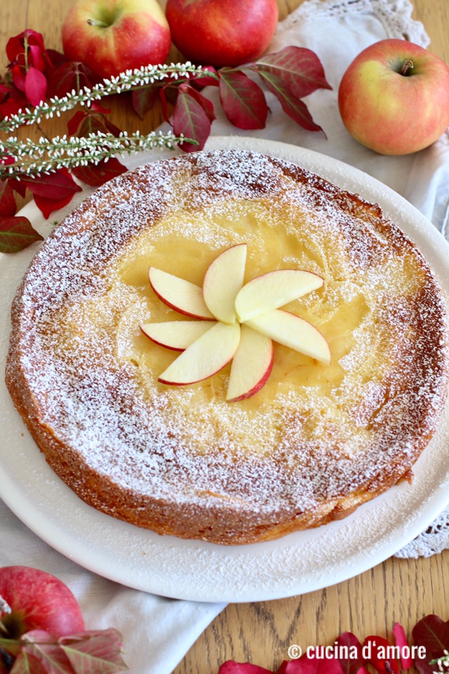 Torta di Mele; Rezept für italienischen Apfelkuchen – cucina d´amore